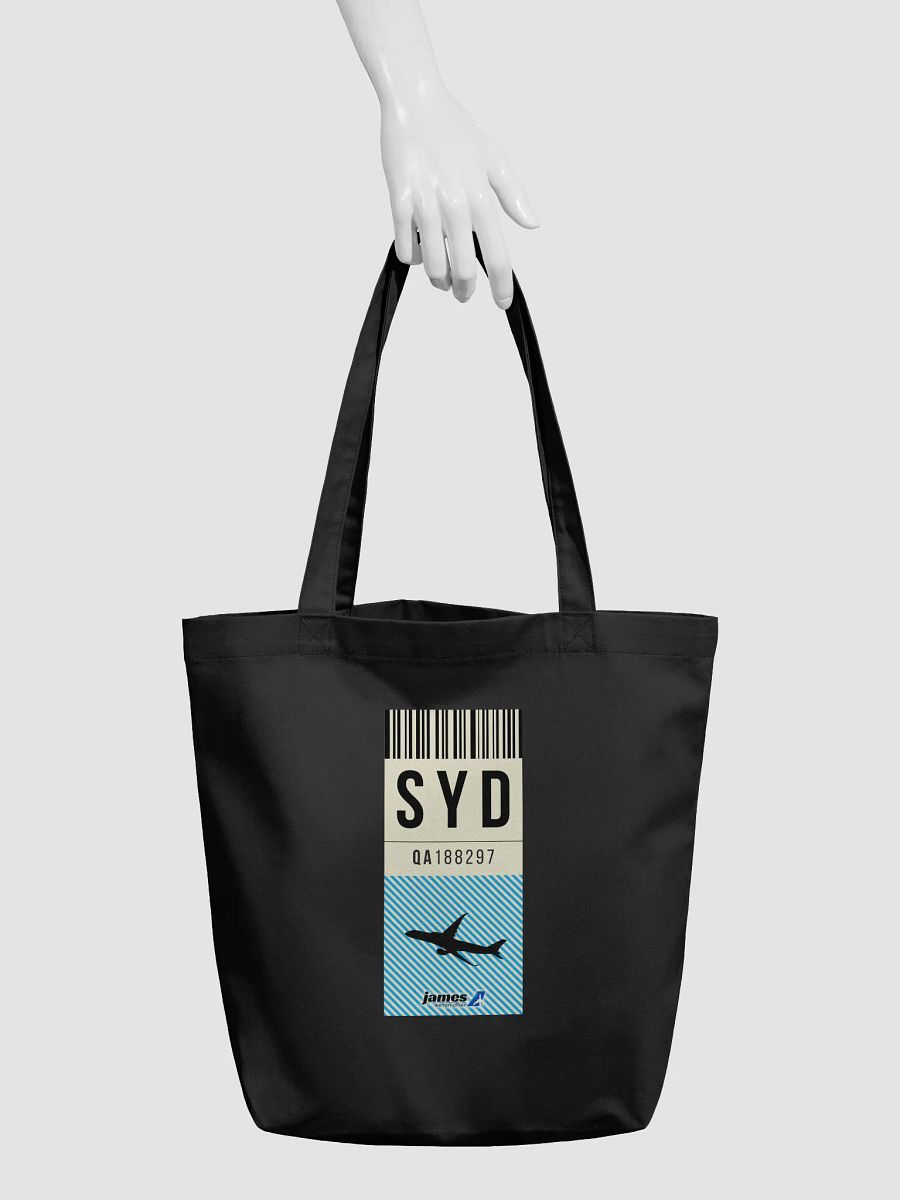 Sydney (SYD) Stylish Luggage Tag Tote Bag product image (3)