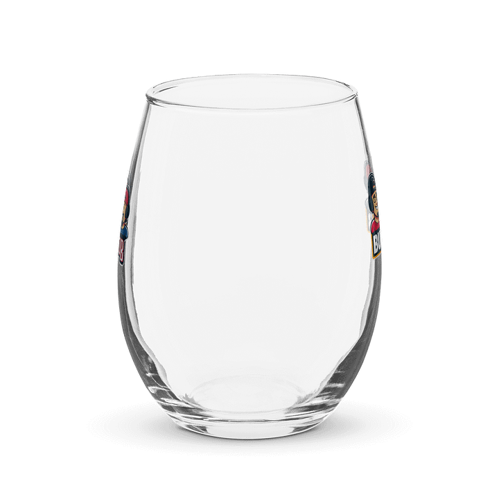 BUK n BOB Podcast Custom Stemless Wine Glass product image (2)