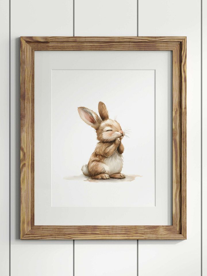 Watercolor Adorable Bunny product image (1)