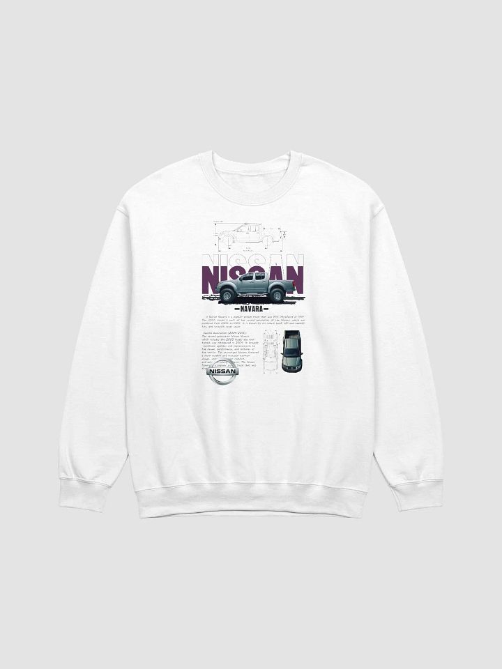 Nissan Blueprint Silver Pickup Truck Sweatshirt product image (1)