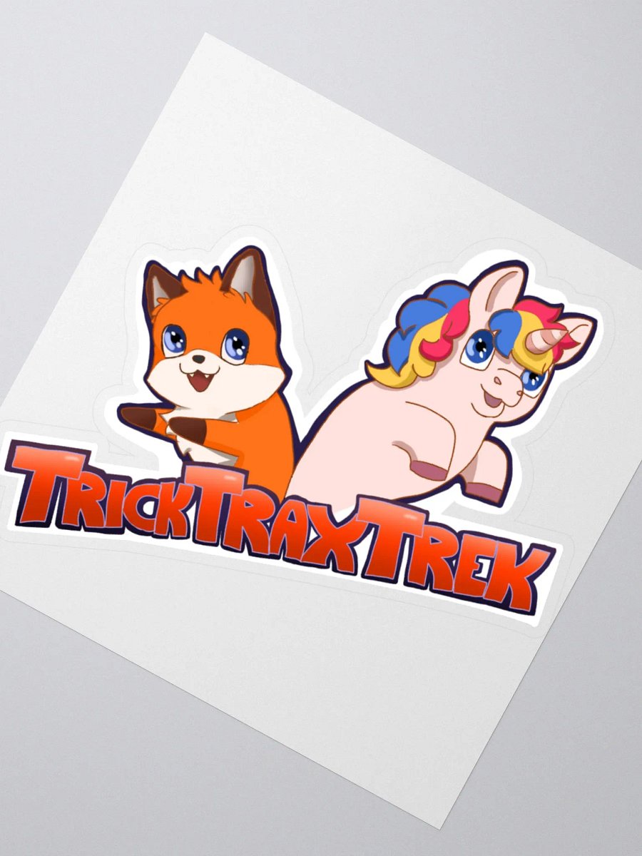 Fox and Unicorn Sticker product image (2)