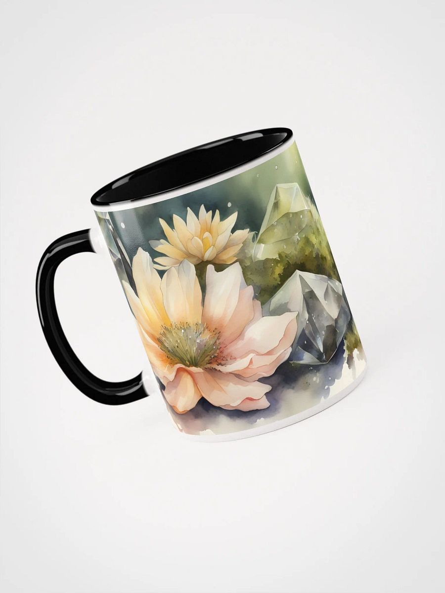 Mossy Crystals, Ceramic Mug with Color Inside product image (3)