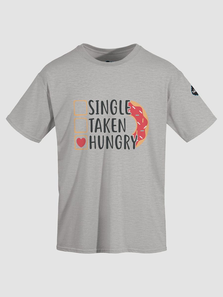 Single. Taken. Hungry. (Donut Edition) – Light Tee product image (12)