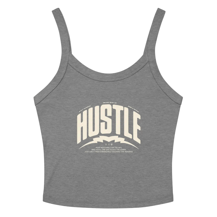 HUSTLE Women's Micro-Rib Tank Top product image (2)