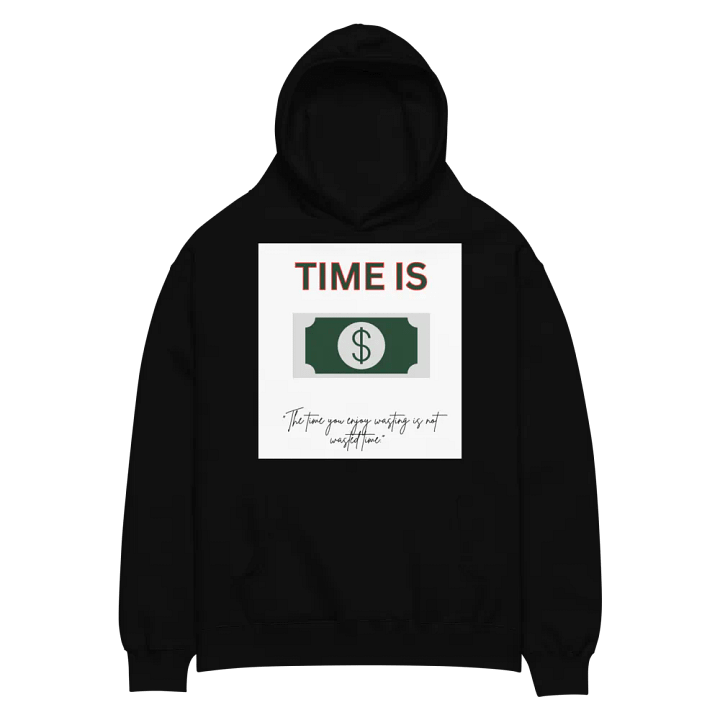 Time is Currency Oversized Hoodie product image (2)