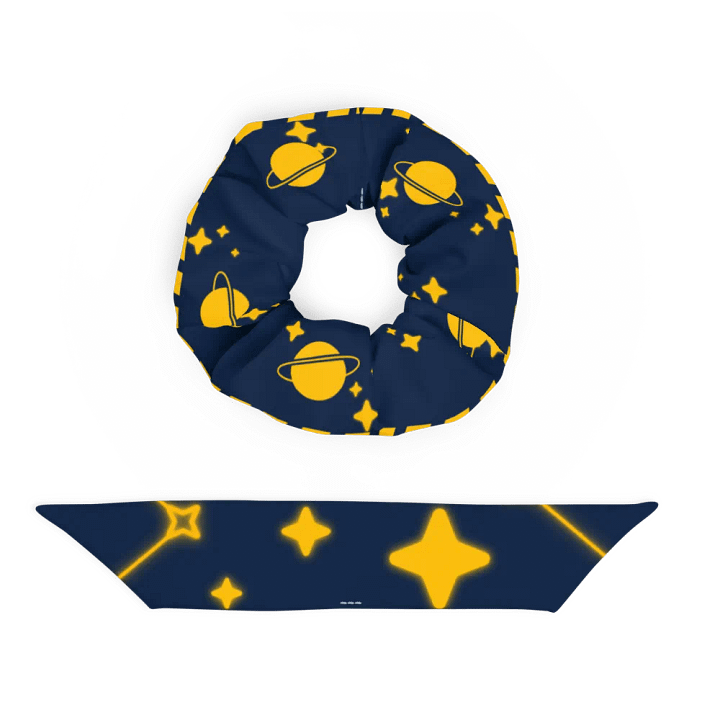 【touch the stars】 All-Over Print Scrunchie (Planet ver.) product image (2)