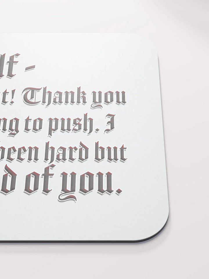 Positivity Dear Self - Mouse Pad product image (1)
