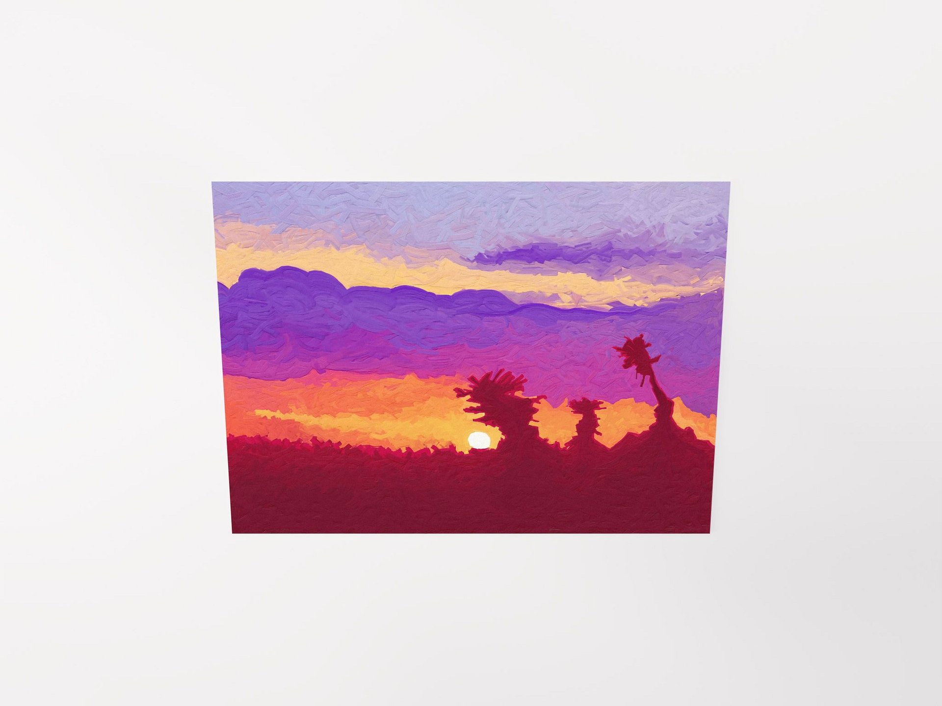 Brush Dancing in the Evening Light Poster product image (3)