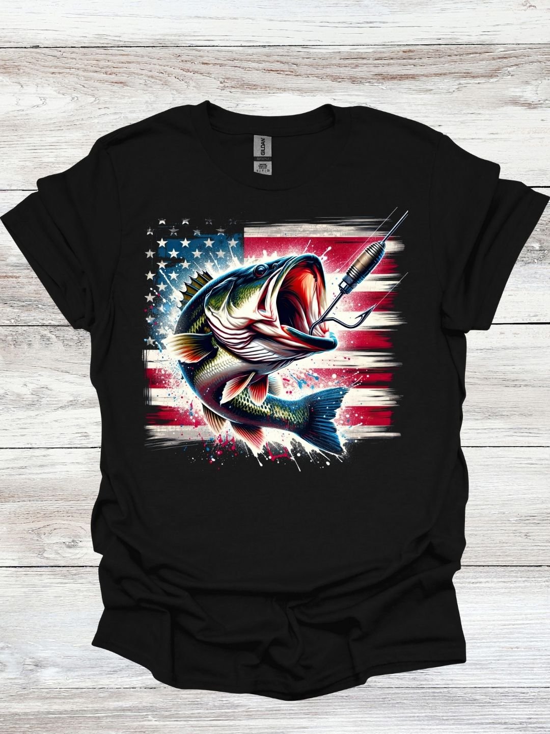 Patriotic Fisherman's Catch T-Shirt product image (1)