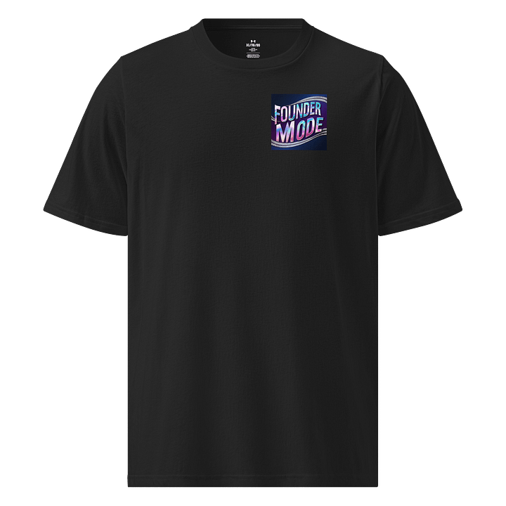 FOUNDER MODE Metallic Athletic T-Shirt product image (1)
