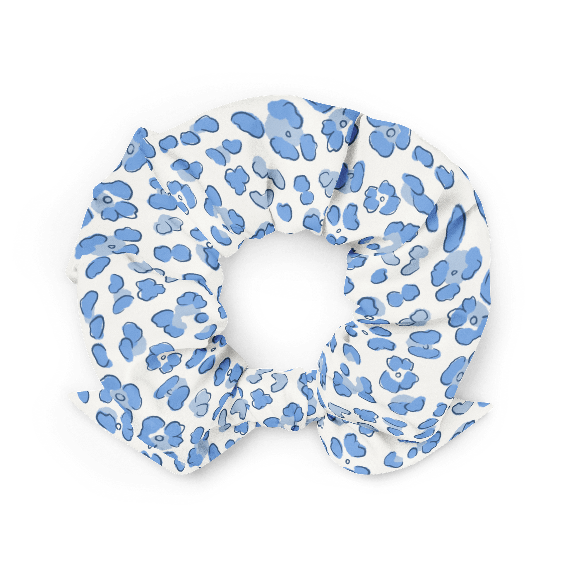 Leopard Floral All-Over Print Scrunchie product image (2)