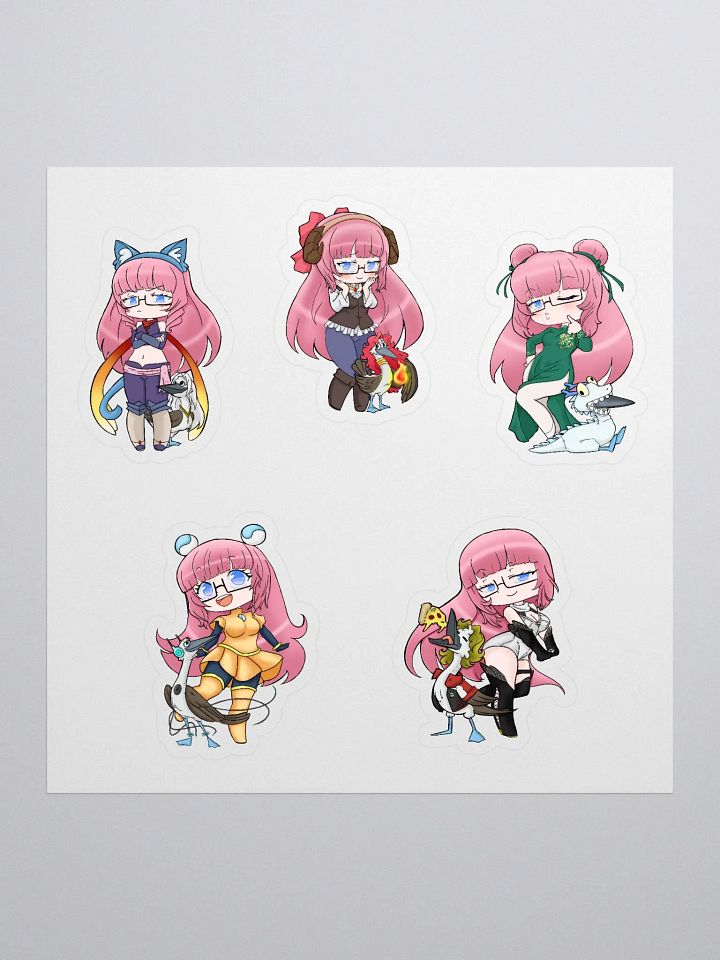 Squeaky's Brainrot Cosplay Stickers product image (1)