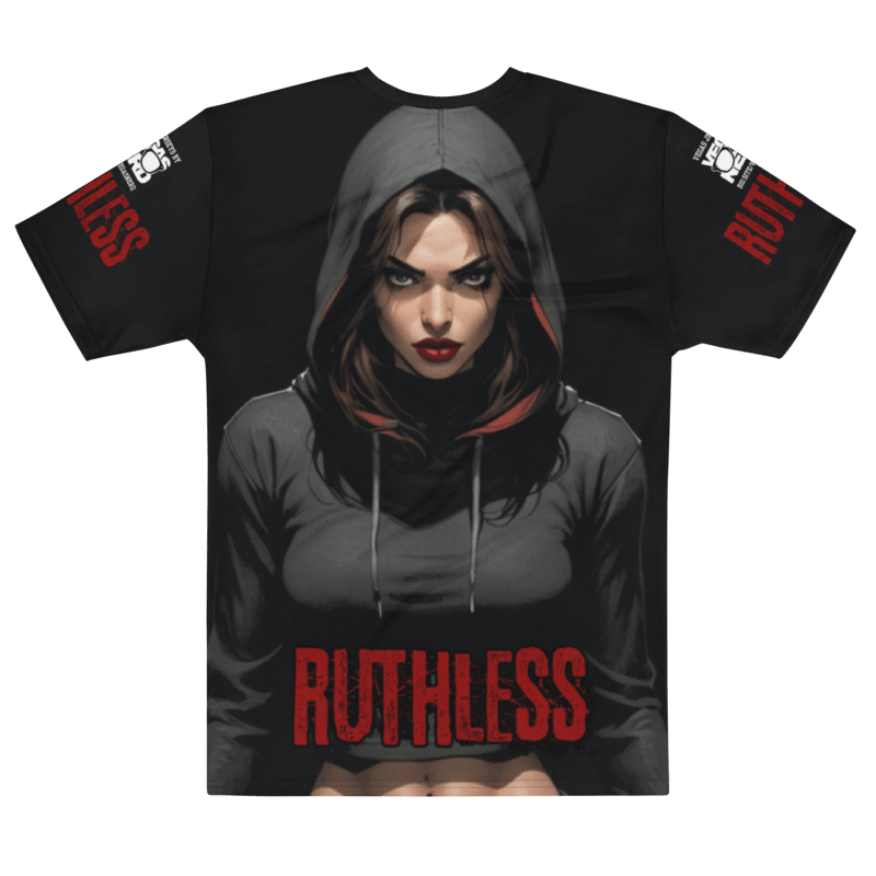 RUTHLESS Graphic AOP Unisex Polyester Tee product image (2)
