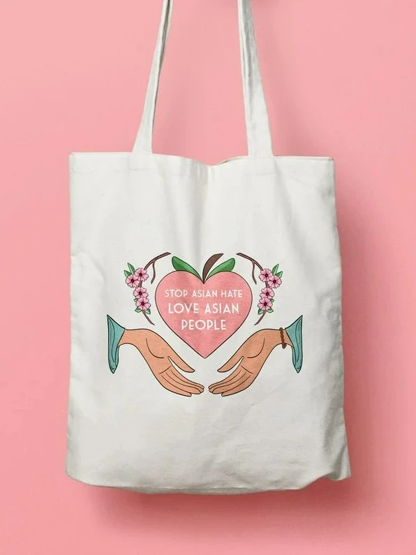 Stop Asian Hate Tote Bag product image (1)