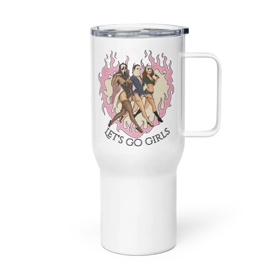 Horror Pin-up Trio Travel Mug product image (7)