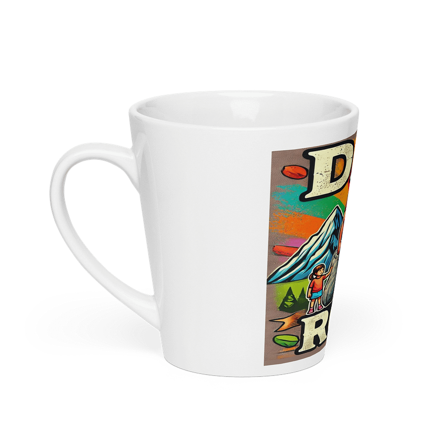 DAD THE ROCK Latte Mug product image (1)