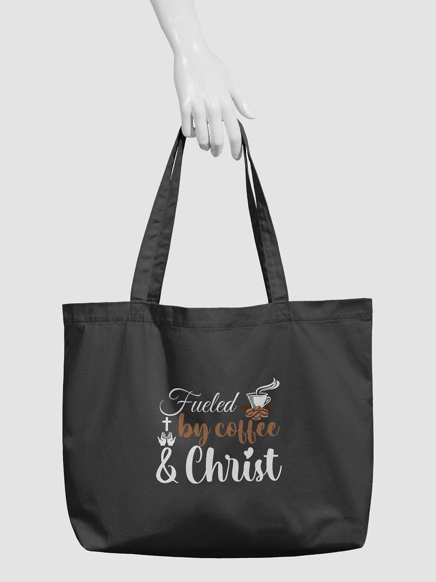 Fueled By Coffee and Chris, Eco Tote Bag. product image (4)
