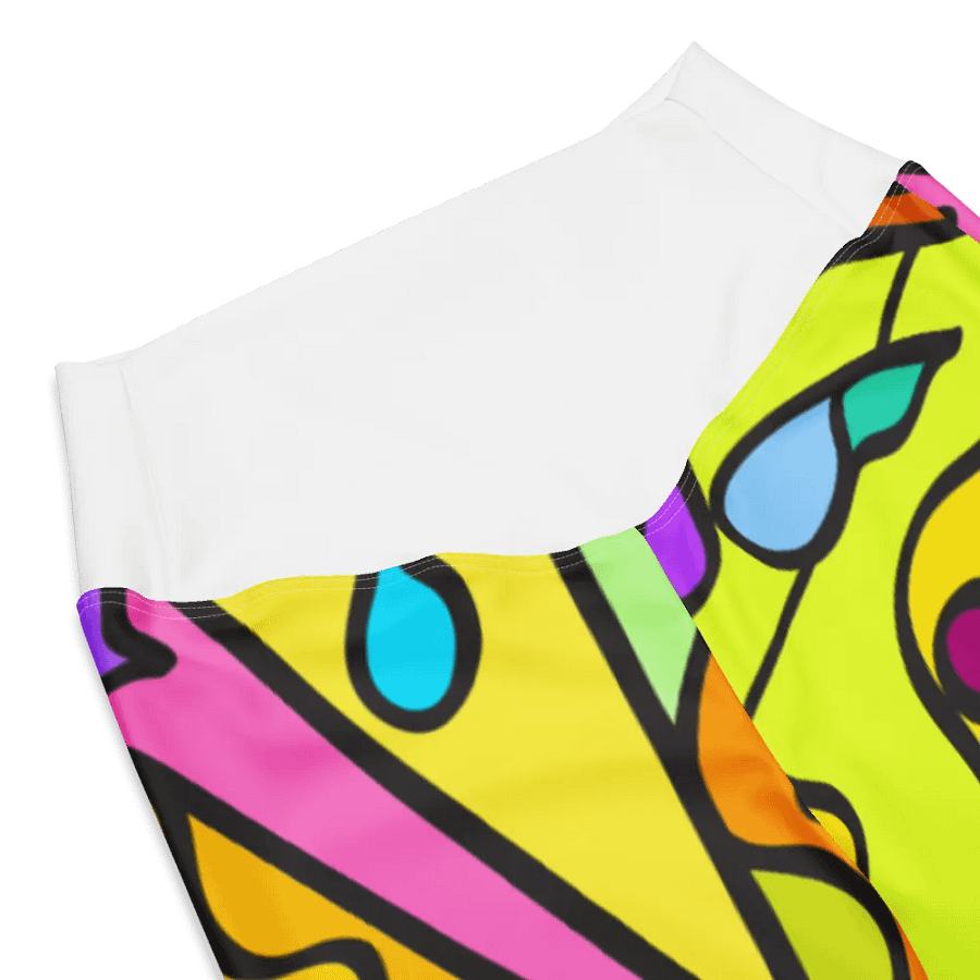 SwirlScape Flare Leggings - Wave at Sunset product image (8)