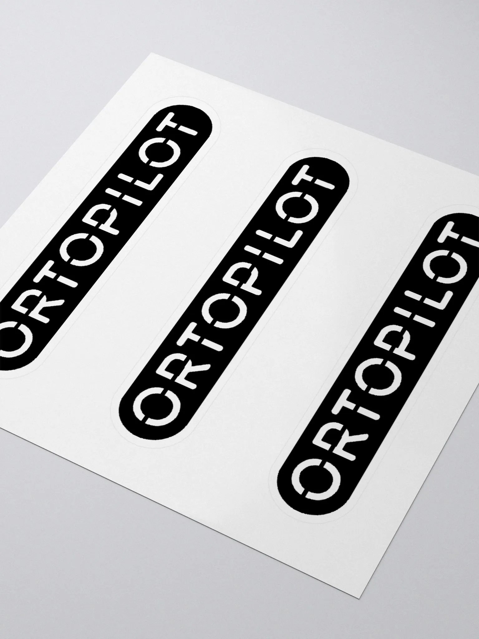 ORTOPILOT LOGO STICKERS product image (3)