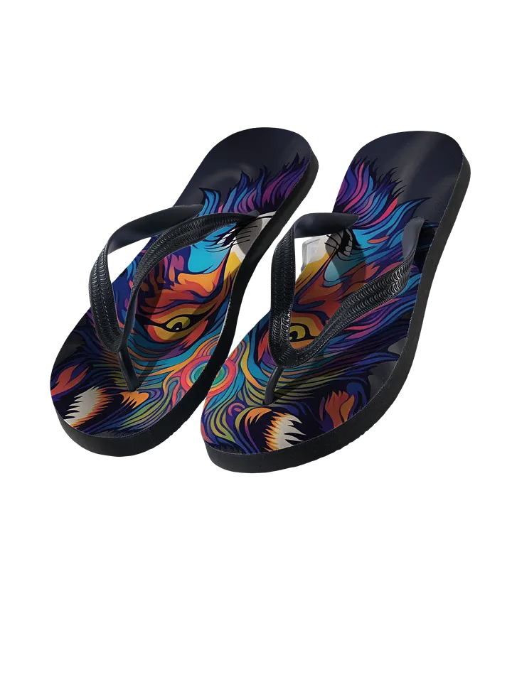 Wolf Flip-Flops product image (1)