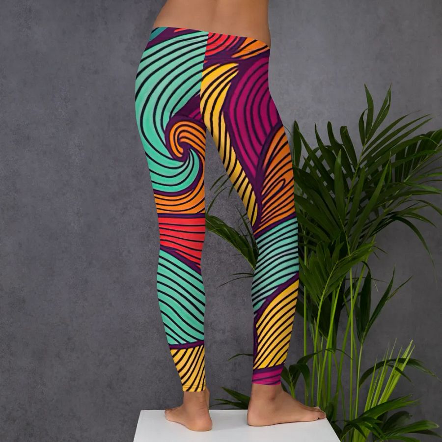 Vibrant Flow All-Over Leggings product image (6)