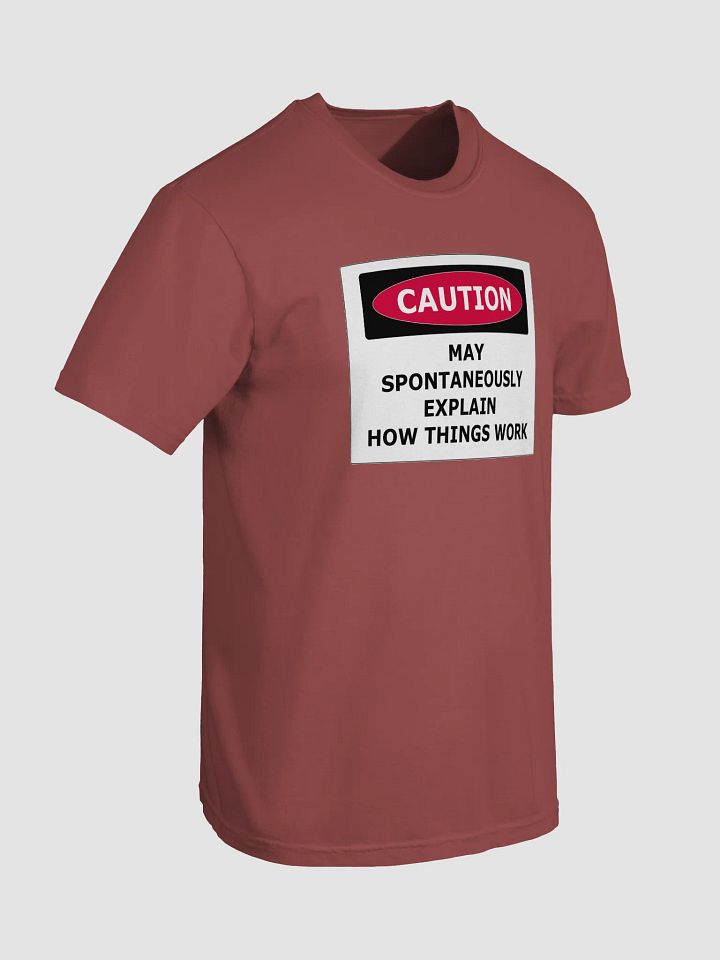 CAUTION spontaneous T-shirt product image (2)