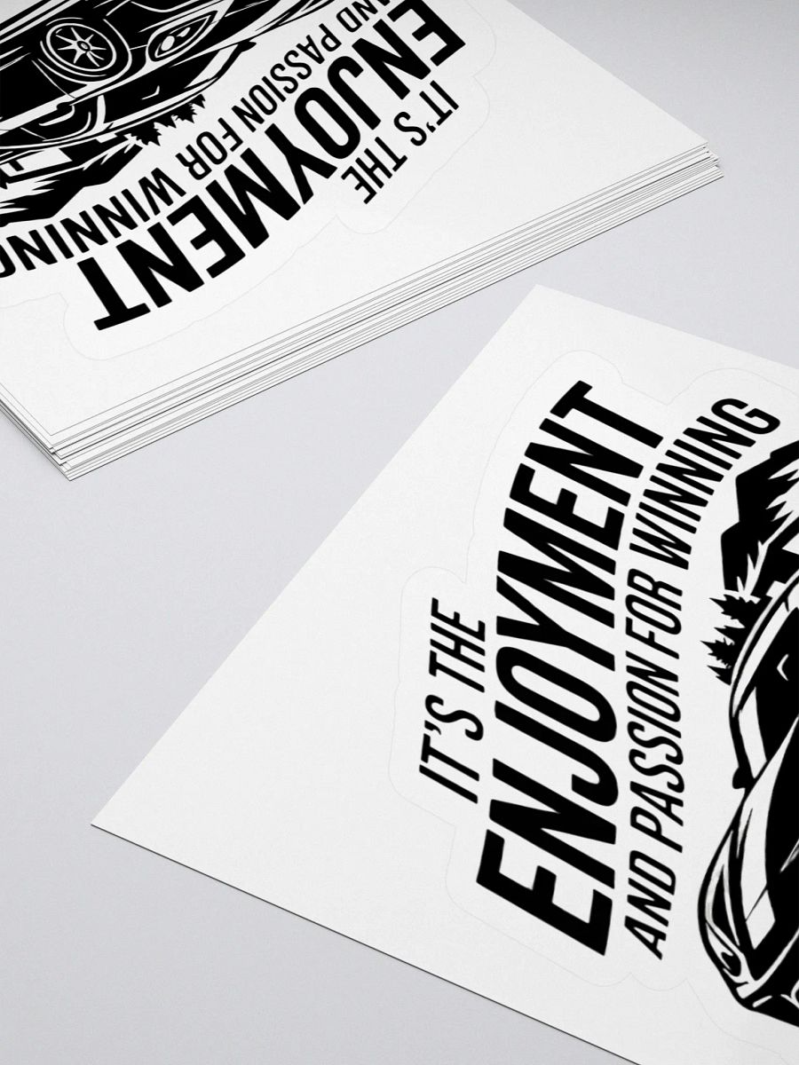 It’s the enjoyment and passion for winning – GT3 Kiss Cut Sticker product image (11)