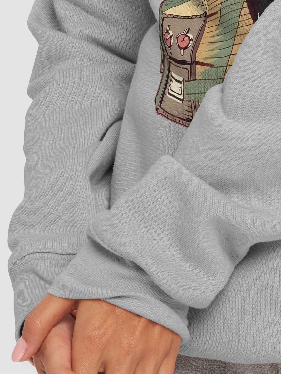 Vintage 70's Style Guitarist Unisex Sponge Fleece Raglan Sweatshirt product image (8)