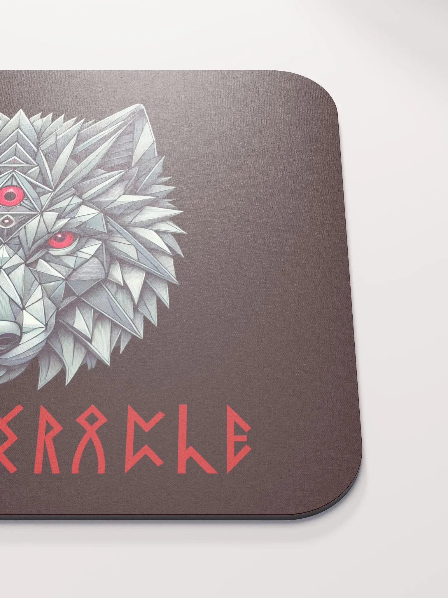 Wolf Logo Runic - Mousepad product image (6)