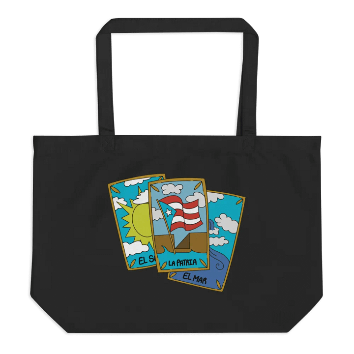 Borinken Tarot Tote Bag - El Sol, El Mar, La Patria product image (1)