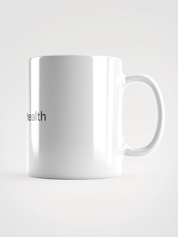 Vivid Circles White Glossy Mug product image (5)