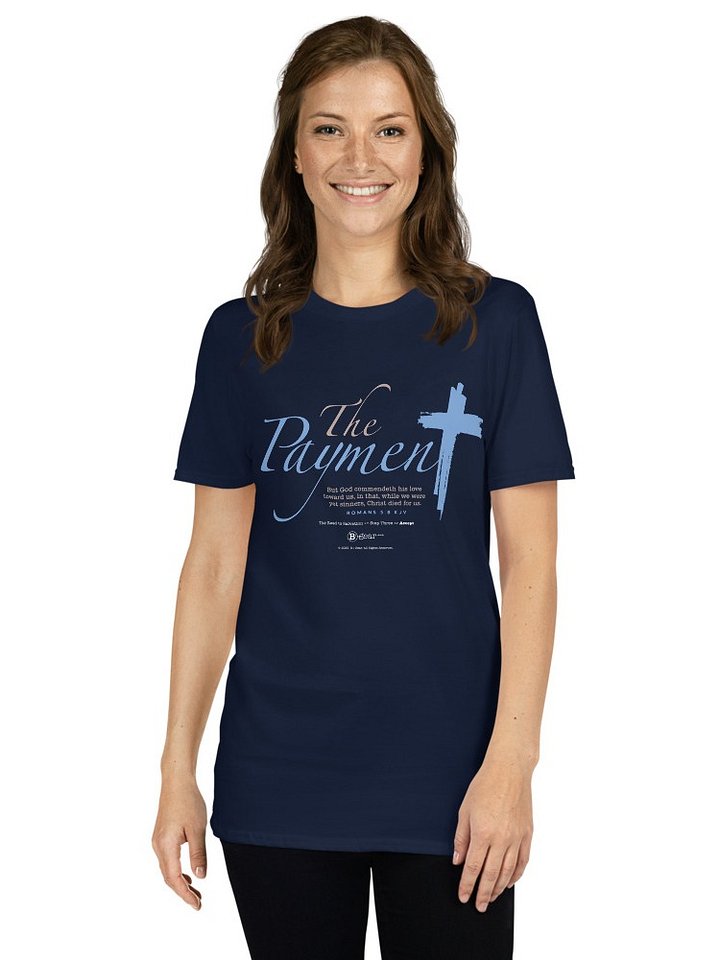 The Road to Salvation, Step 3, THE PAYMENT/Accept, Short-Sleeve Unisex T-Shirt product image (1)