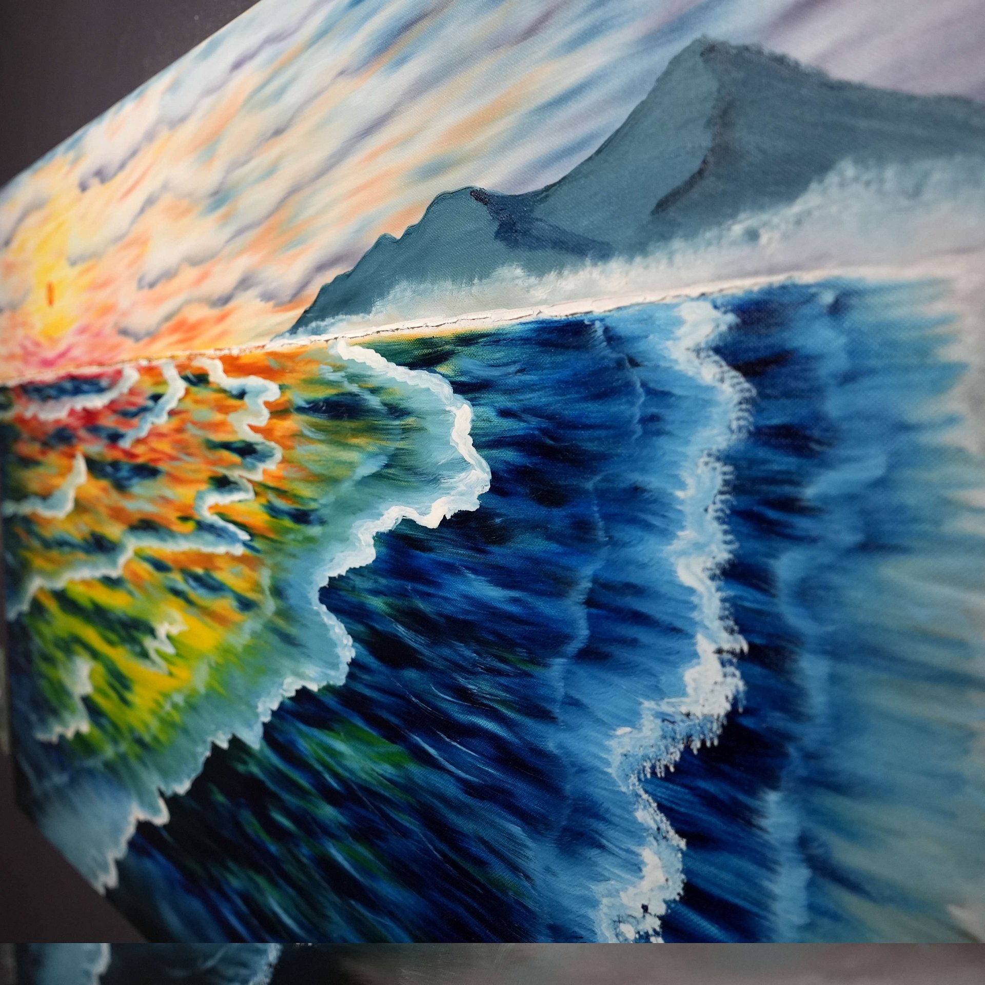 A New Beginning (Original) 24x48 Canvas product image (3)