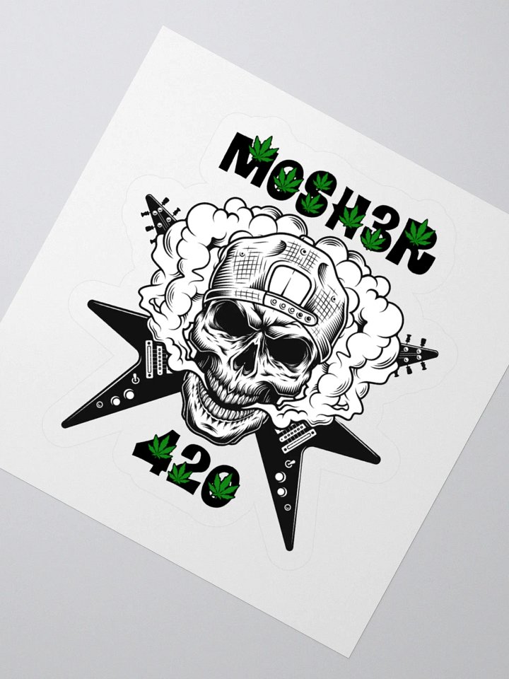 STONER LOGO STICKER product image (7)