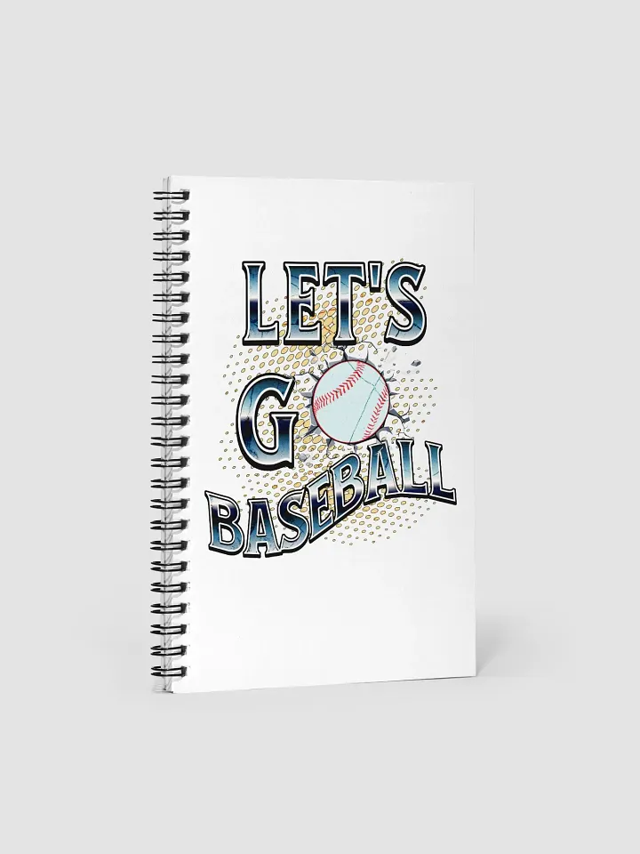 Lets Go Baseball Dynamic Breakthrough Spiral Notebook product image (1)