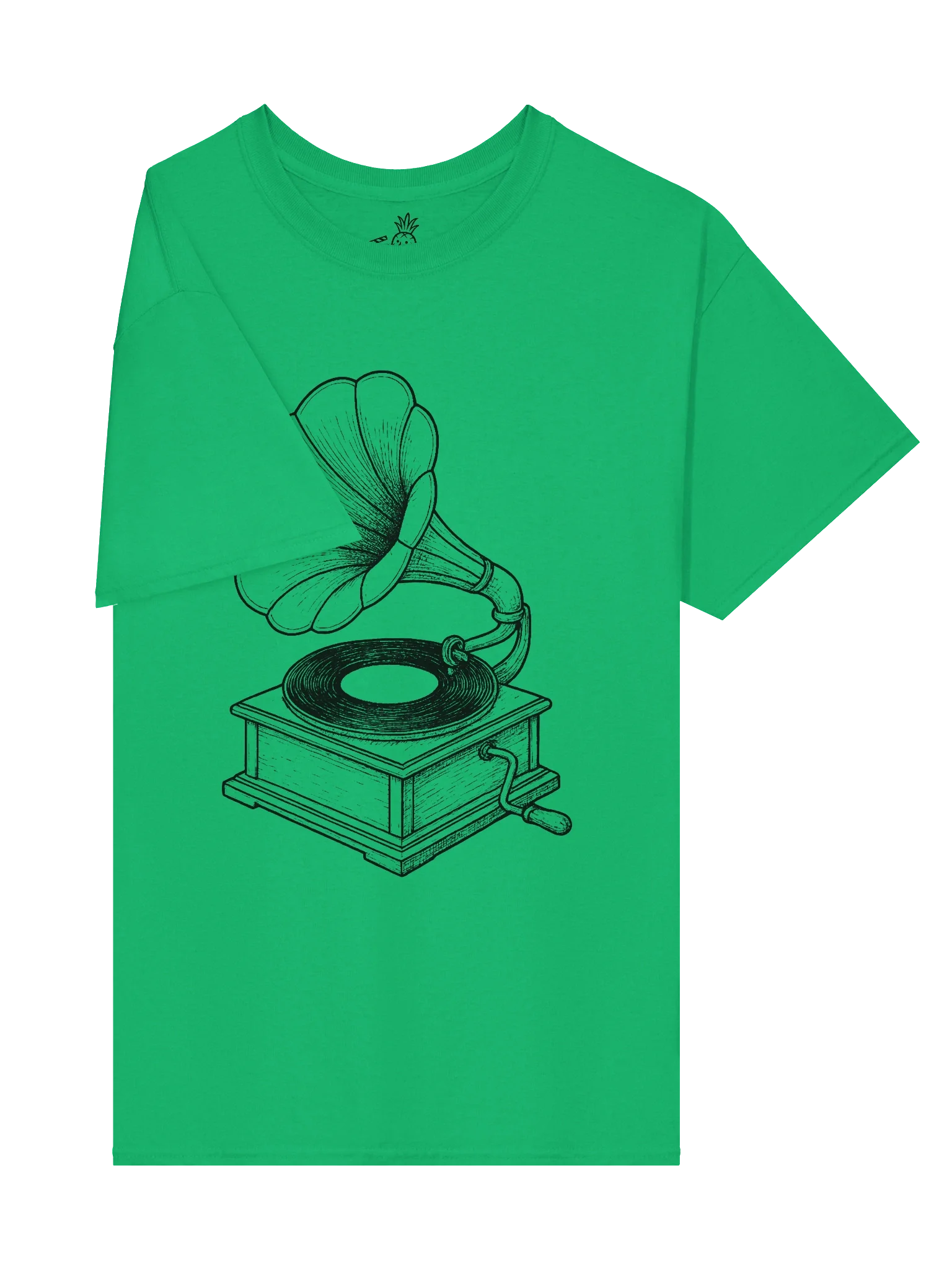 Gramphone and Vinyl Record Boxy Fit Unisex T-Shirt product image (32)