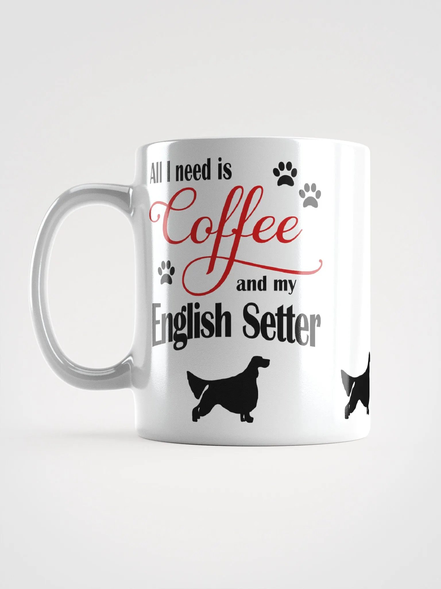 Coffee and my English Setter Mug product image (6)