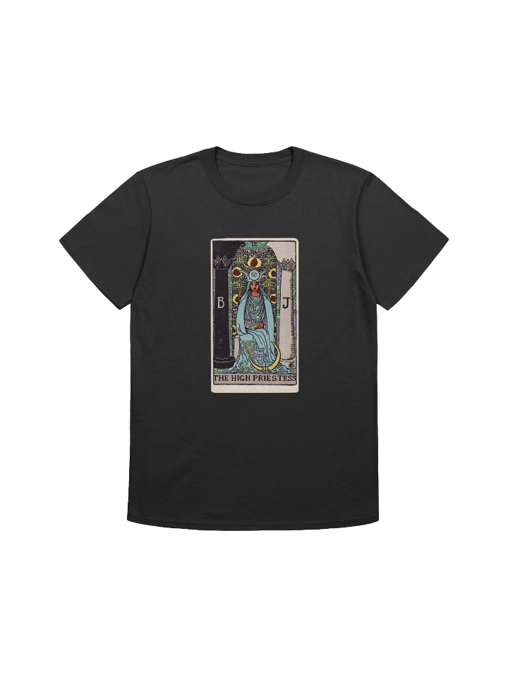 The High Priestess Holo Card Unisex T-Shirt product image (1)