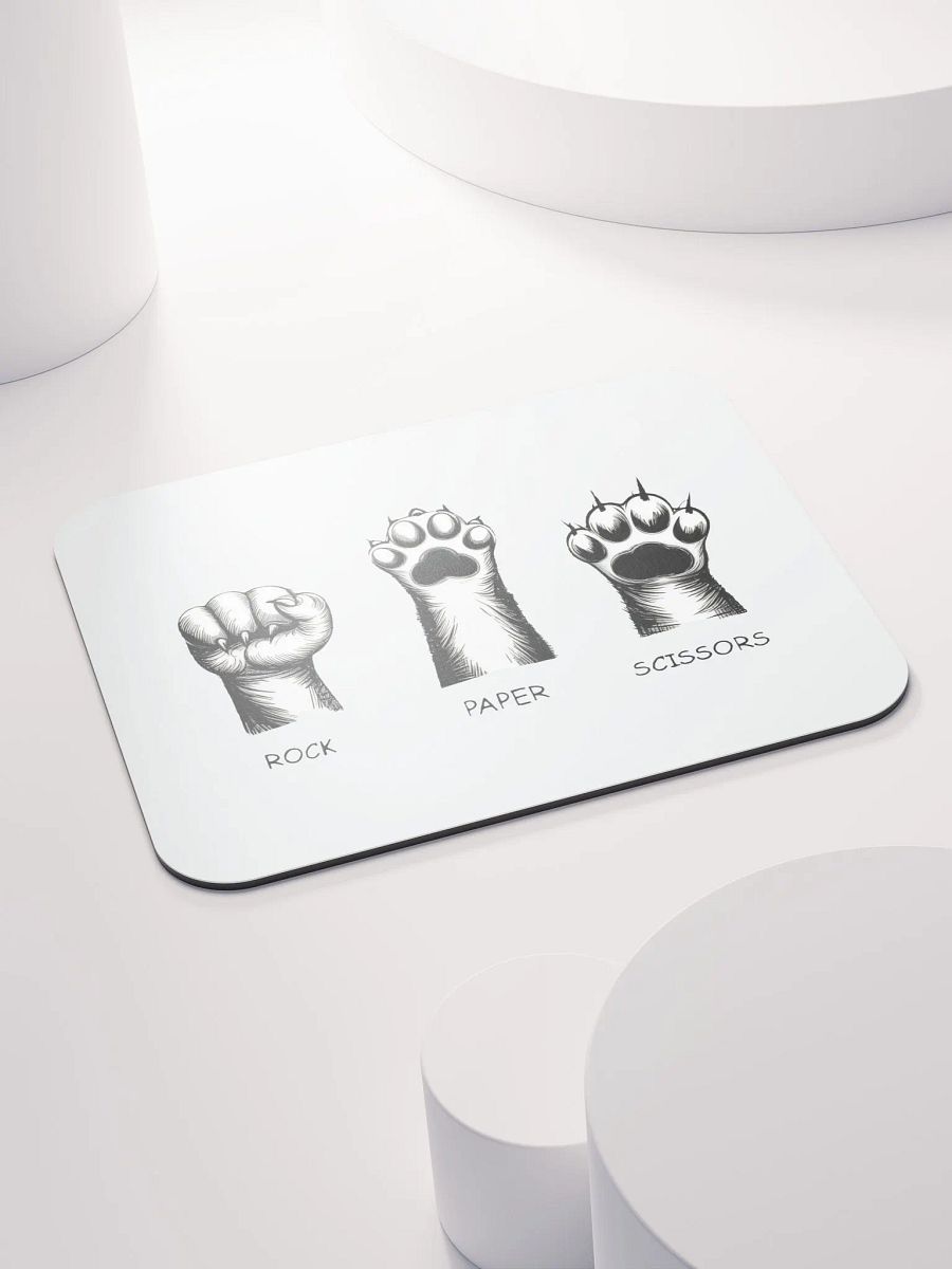 rock, paper, scissors mouse pad product image (4)