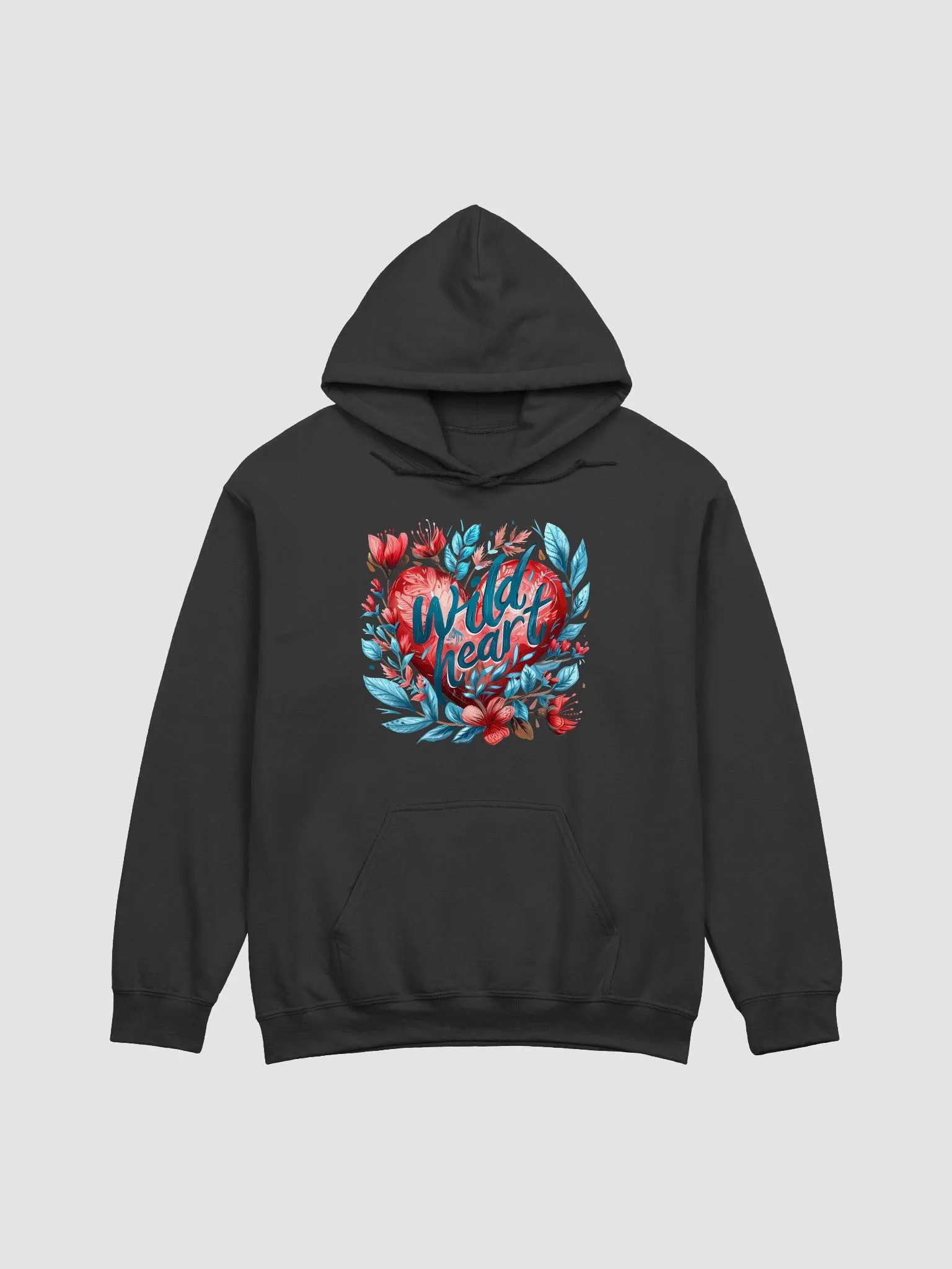 Boho Wild Heart Floral Hoodie product image (11)