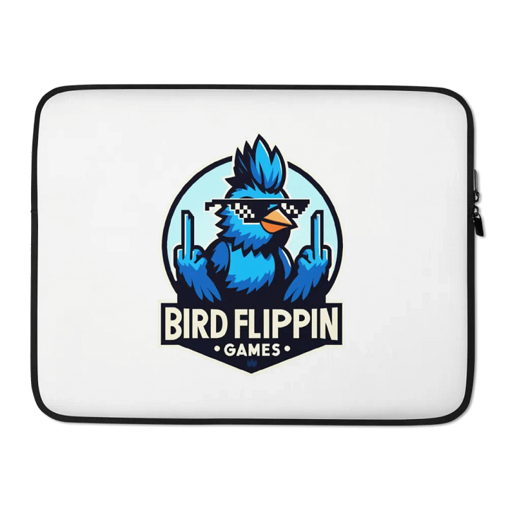 Bird Flippin Games Laptop Sleeve product image (1)