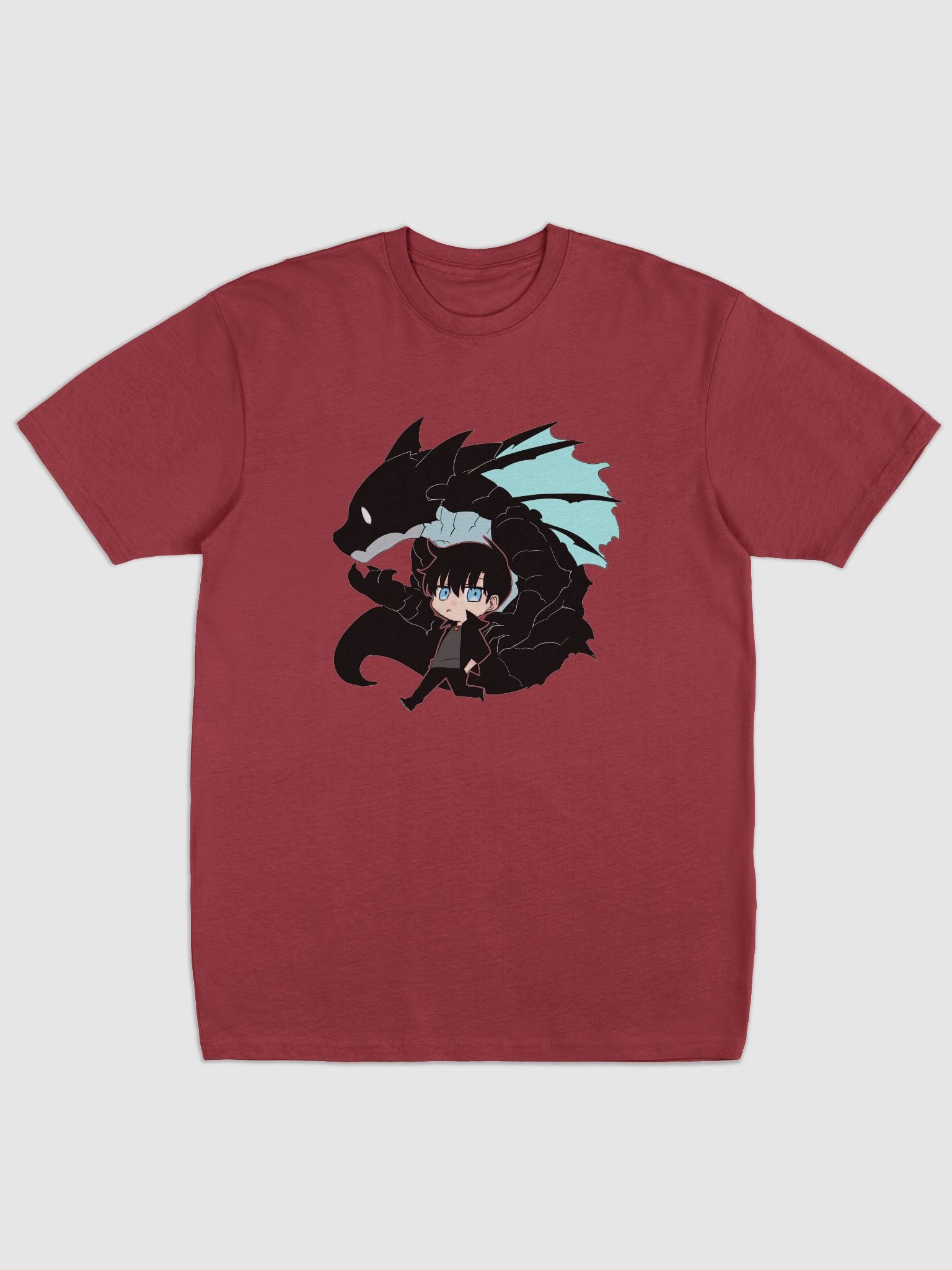 Solo Leveling: Chibi Monarch & Shadows Men's Premium Tee product image (12)