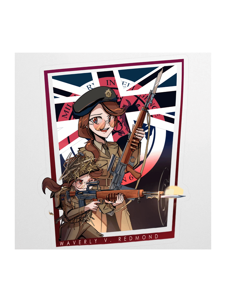 MI6 EM-2 Illustration STICKER product image (1)