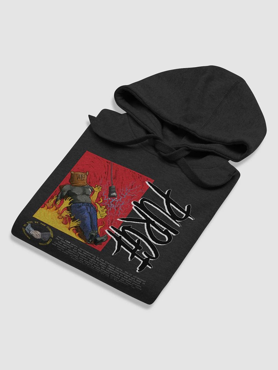 PURGE- PIT & THE PENDULUM HOODIE Red product image (18)