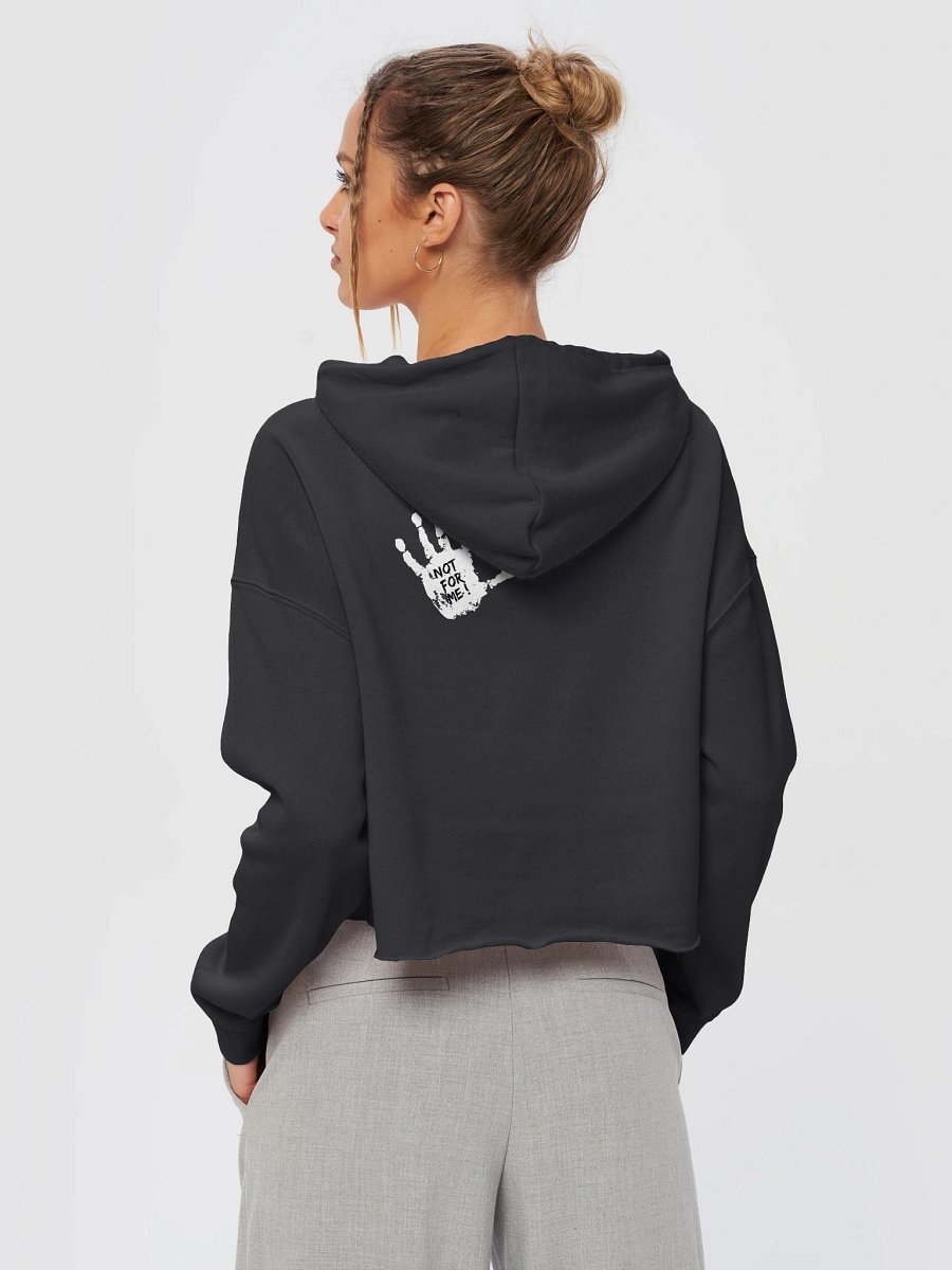 Selfie Crop Hoodie - Self-control by RyleeB product image (5)