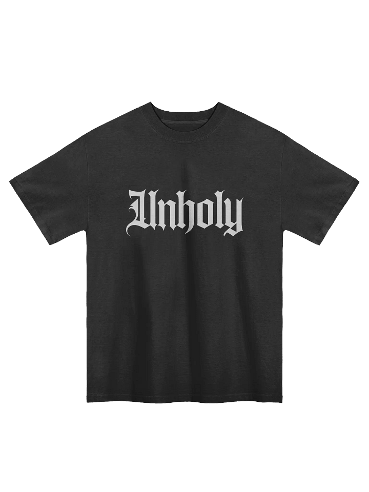 Unholy Faded Oversized T shirt product image (1)