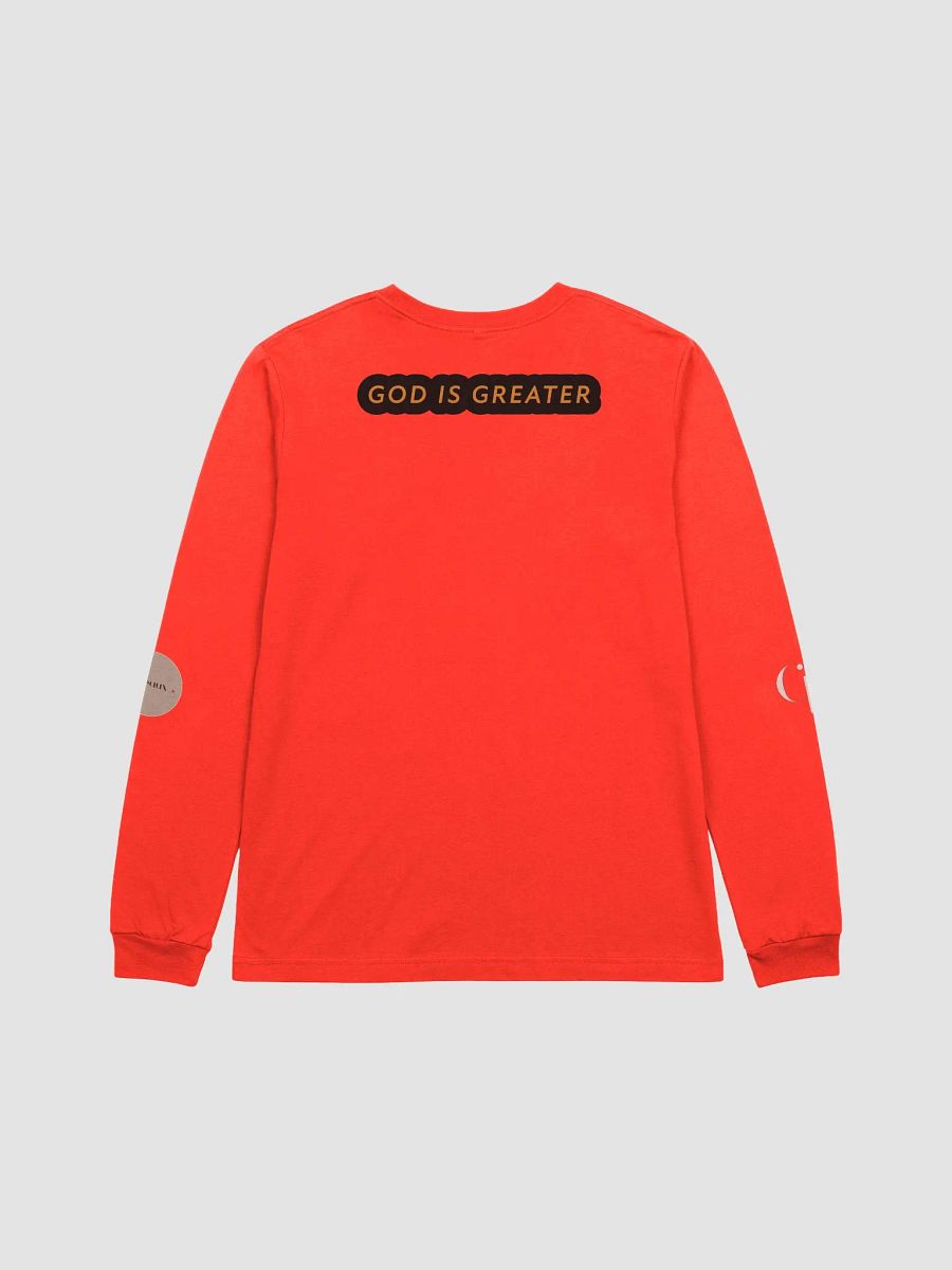 God > ALT Long Sleeve - (ORANGE TEXT) product image (9)