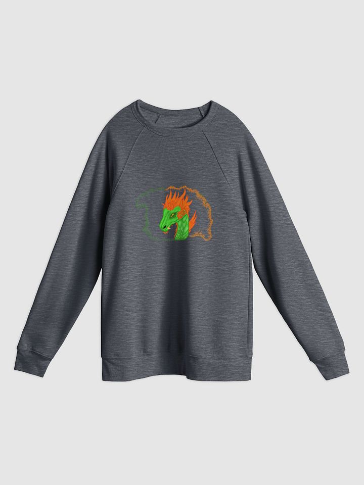 Fiery Dragon Raglan Sweatshirt product image (1)