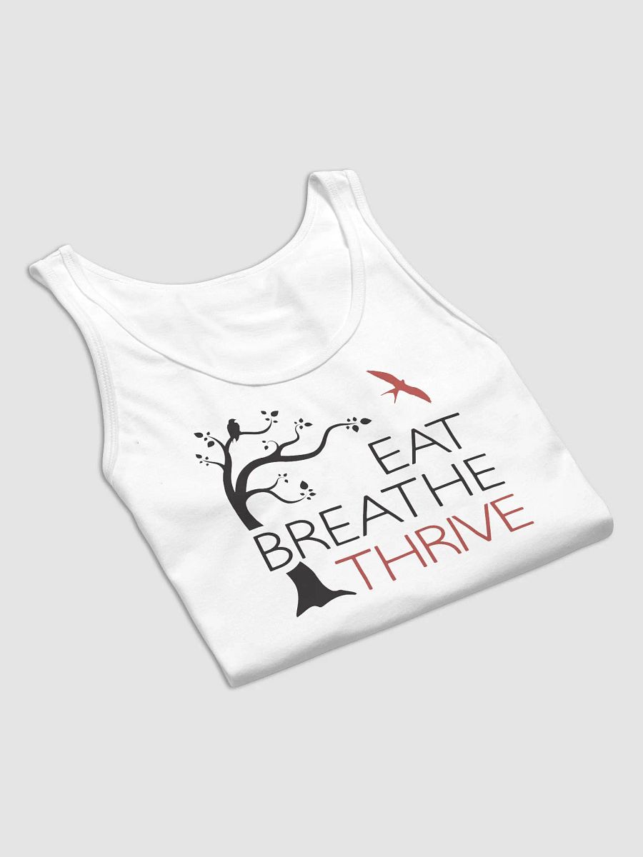 Eat Breathe Thrive | white tank product image (5)