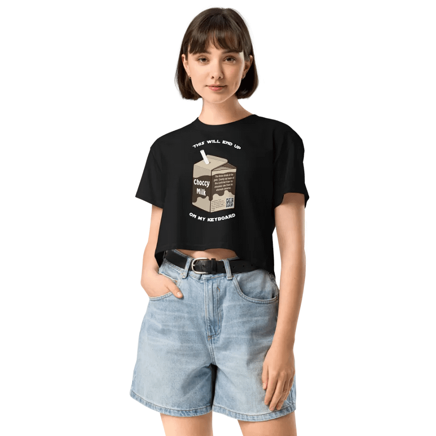 Choccy Milk Crop Top product image (6)
